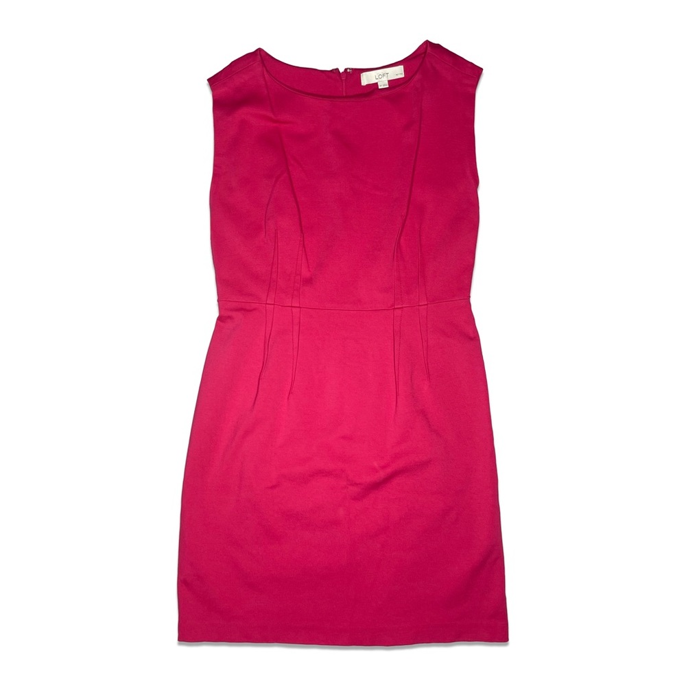 Loft Hot Pink Formal Mini Dress